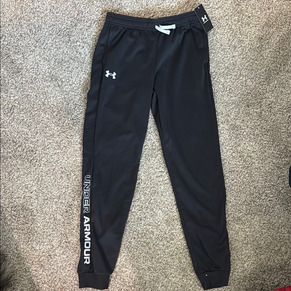 Under Armour Youth Large Black Joggers